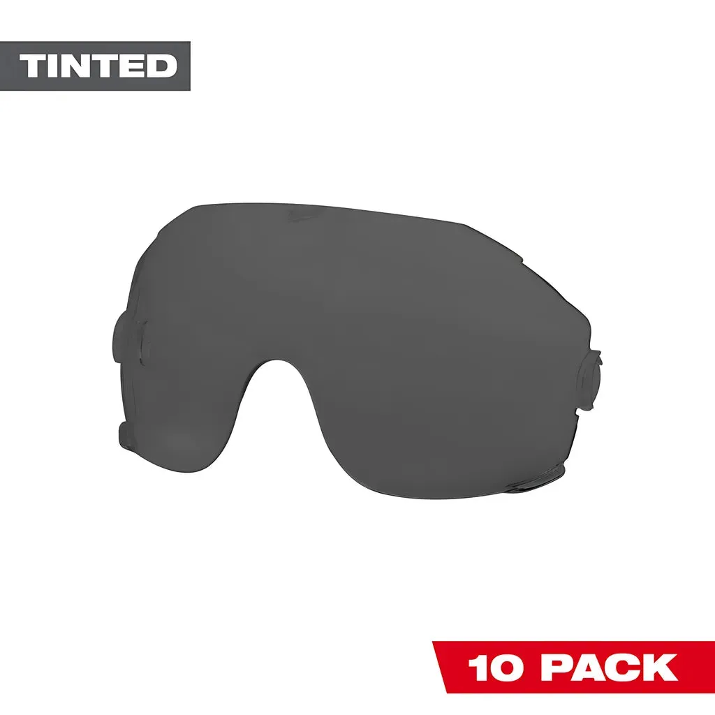 10pk Tinted Eye Visor Replacement Lenses