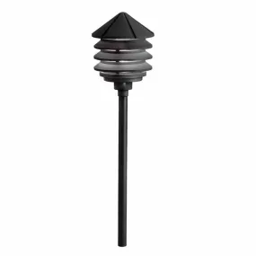 120V Landscape Path & Spread Light Textured Black