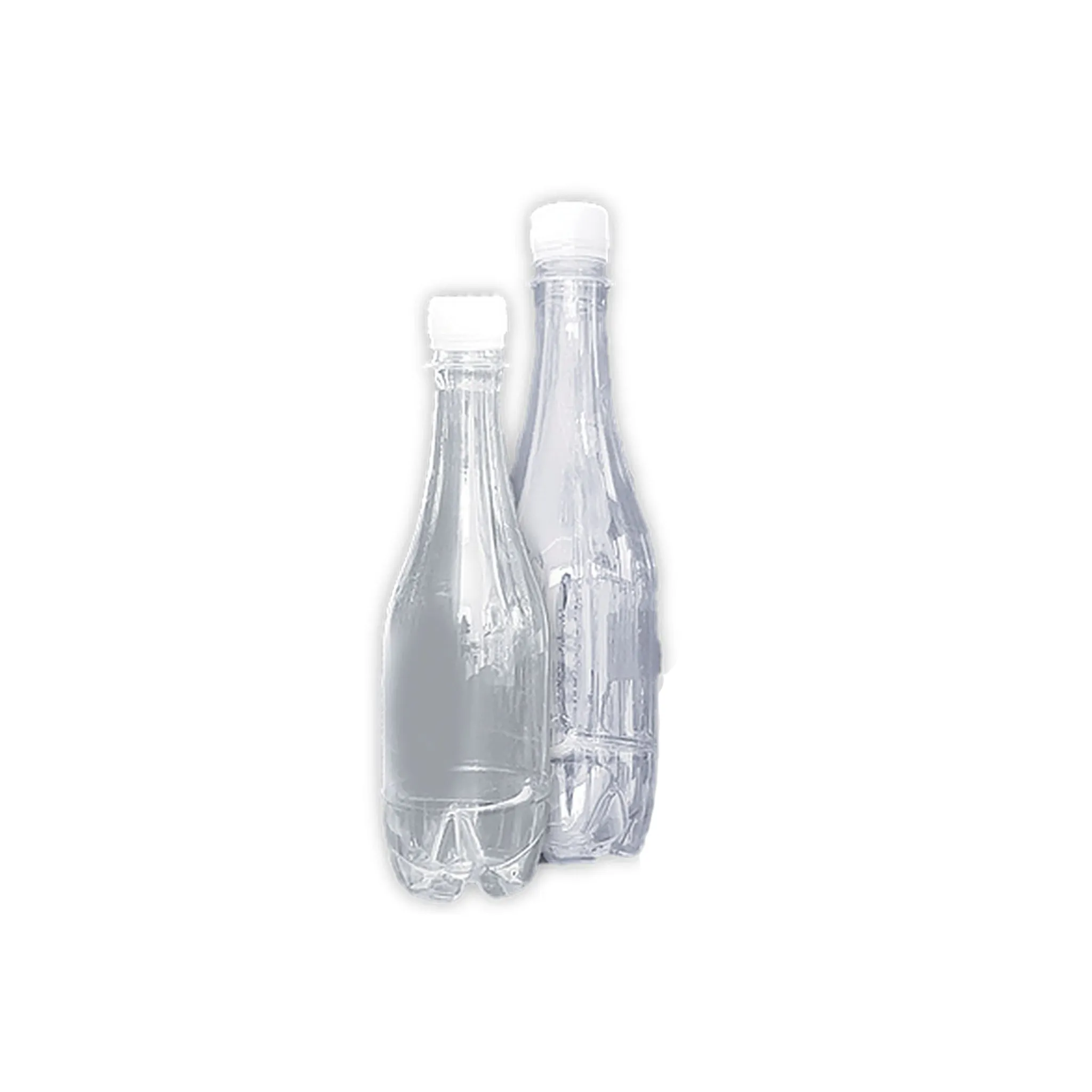 1L PET Plastic Teardrop Water Bottle Clear BOT137