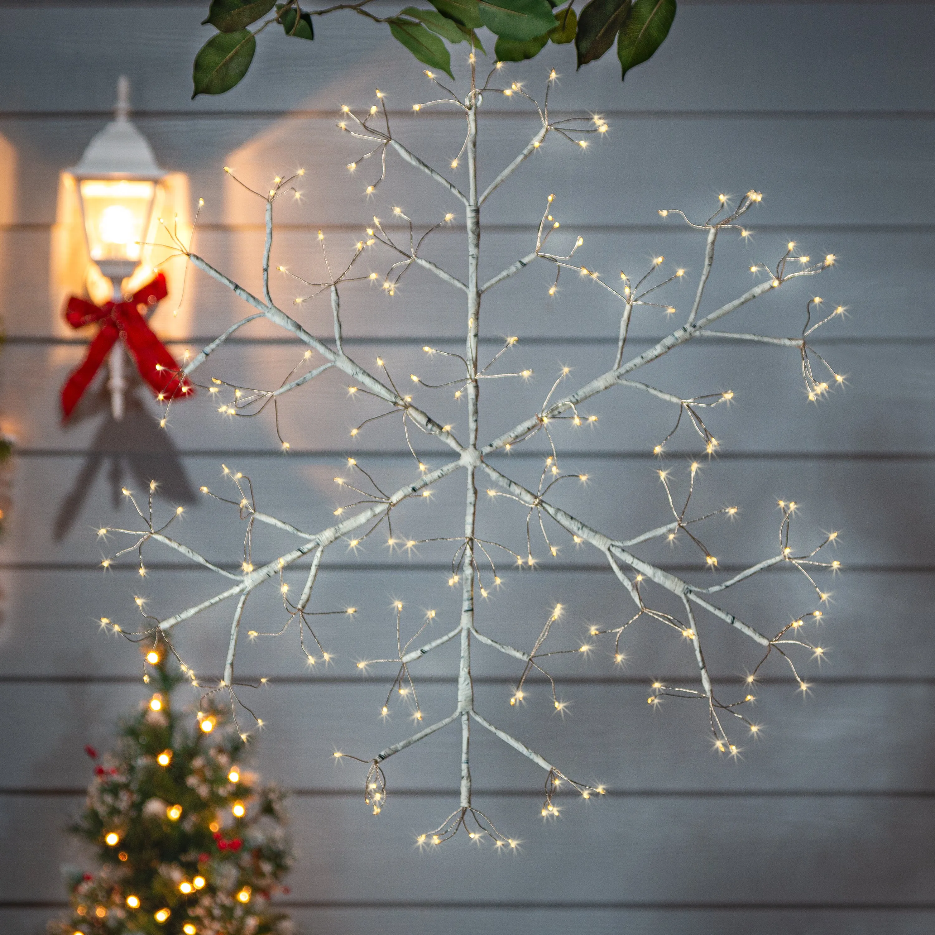 20 in Firecracker LED Snowflake, Outdoor Holiday Decor