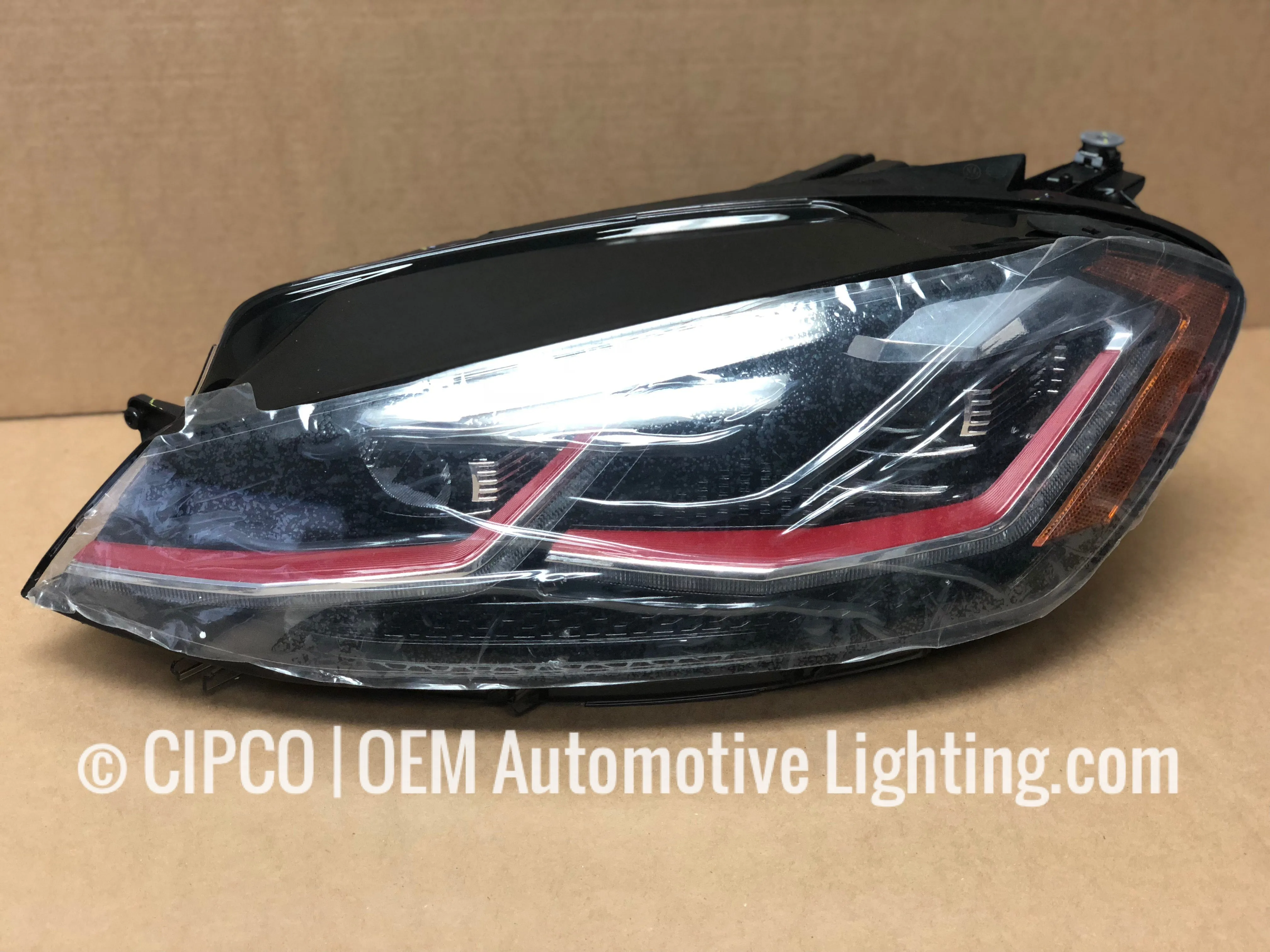 2018, 2019 VW Golf GTI Headlight, Headlamp Assembly Replacement | LED Type