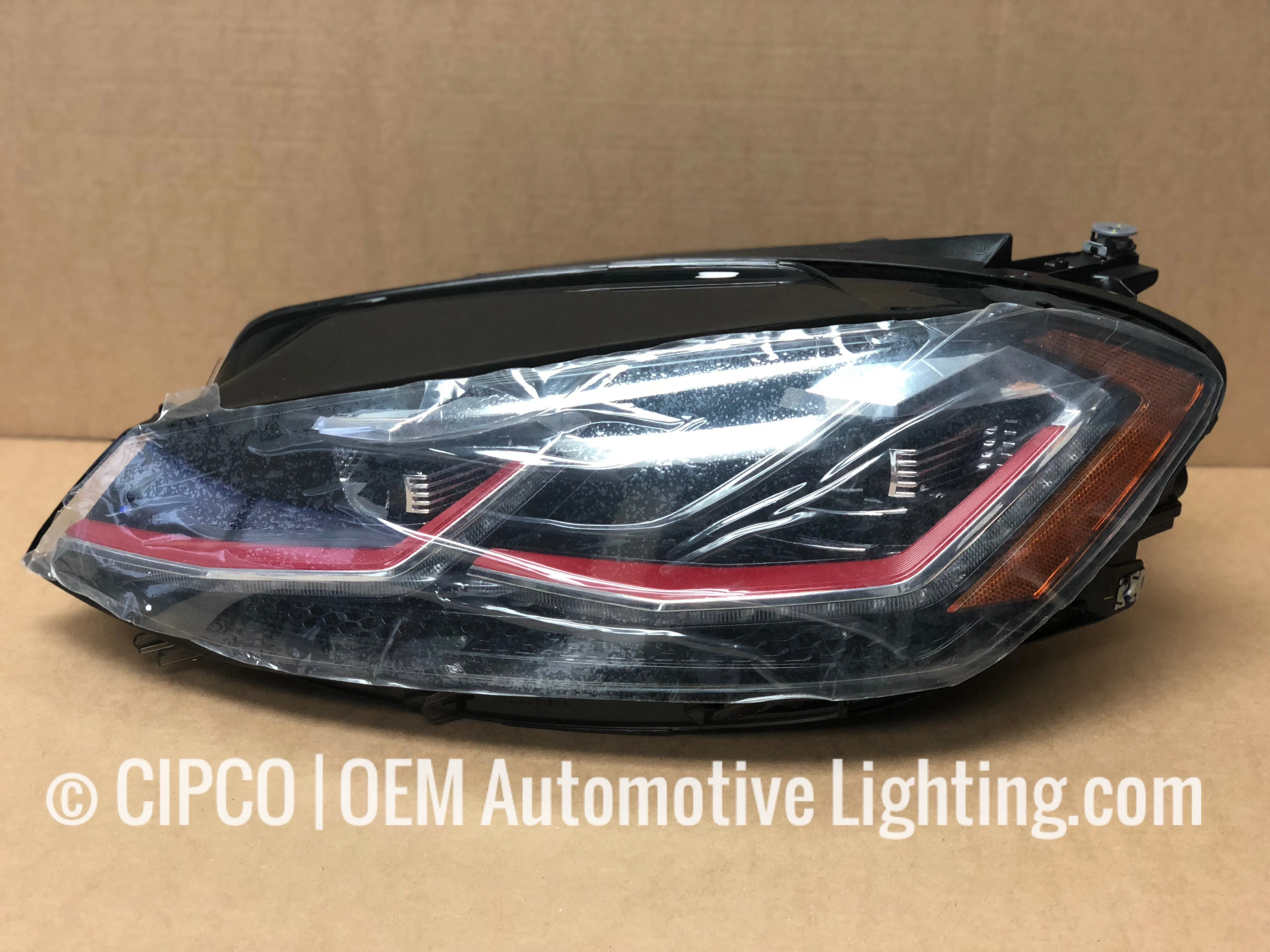 2018, 2019 VW Golf GTI Headlight, Headlamp Assembly Replacement | LED Type