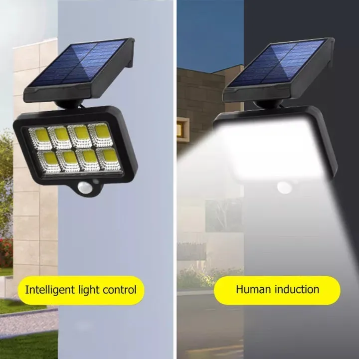 3 Modes Remote Control Solar Wall Light