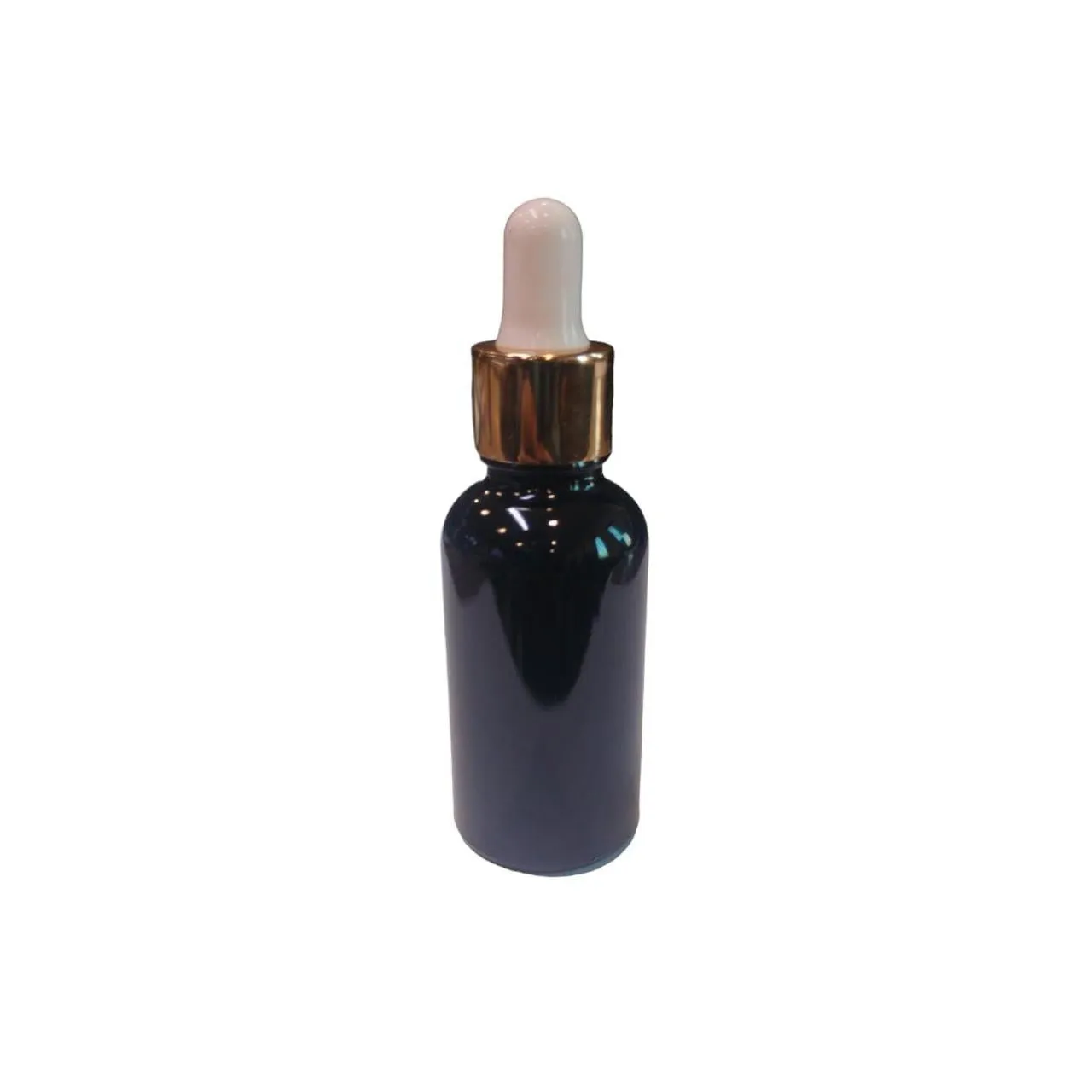 30ml Glass Dropper Bottle Black with Pipette Lid