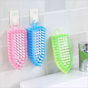 360˚ Degree Flexible Corner Cleaning Brush, Kitchen Sink Brush, Bendable Bristle Brush, Wall Ceramic Tile Floor Cleaning Brush