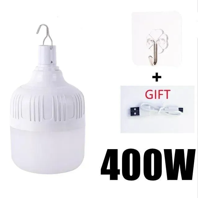 500W LED Camping Light: Rechargeable Lantern for Outdoor Fun