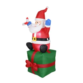 6FT Christmas Santa Claus Inflatable Lights