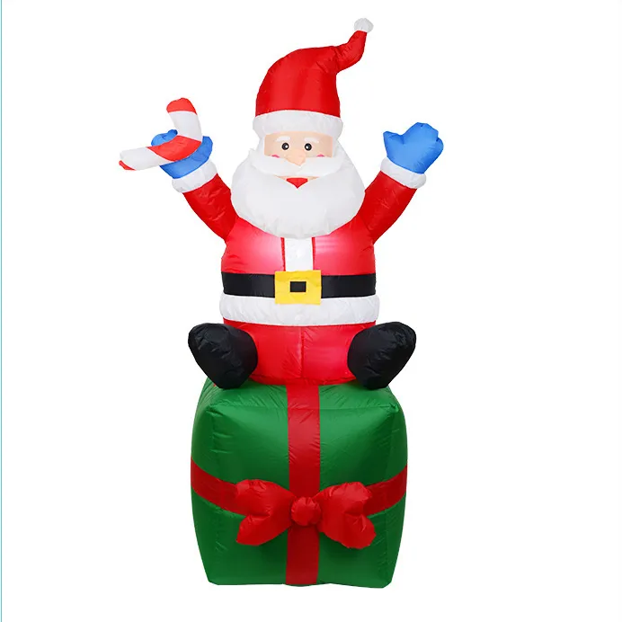 6FT Christmas Santa Claus Inflatable Lights