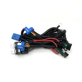 9007 HB5 Heavy Duty Headlight Wiring Harness with Relays Upgrade