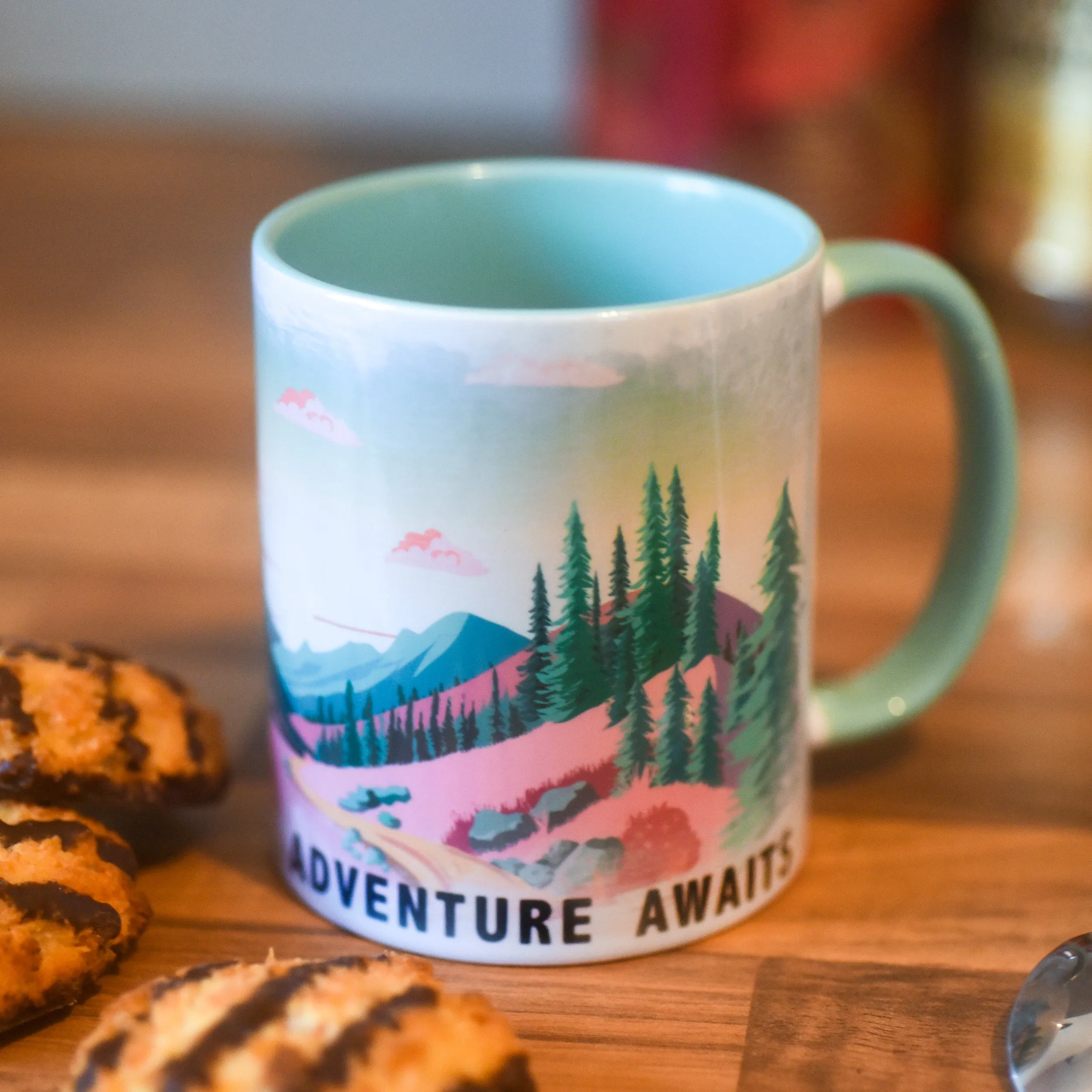 Adventure Awaits Ceramic Mug