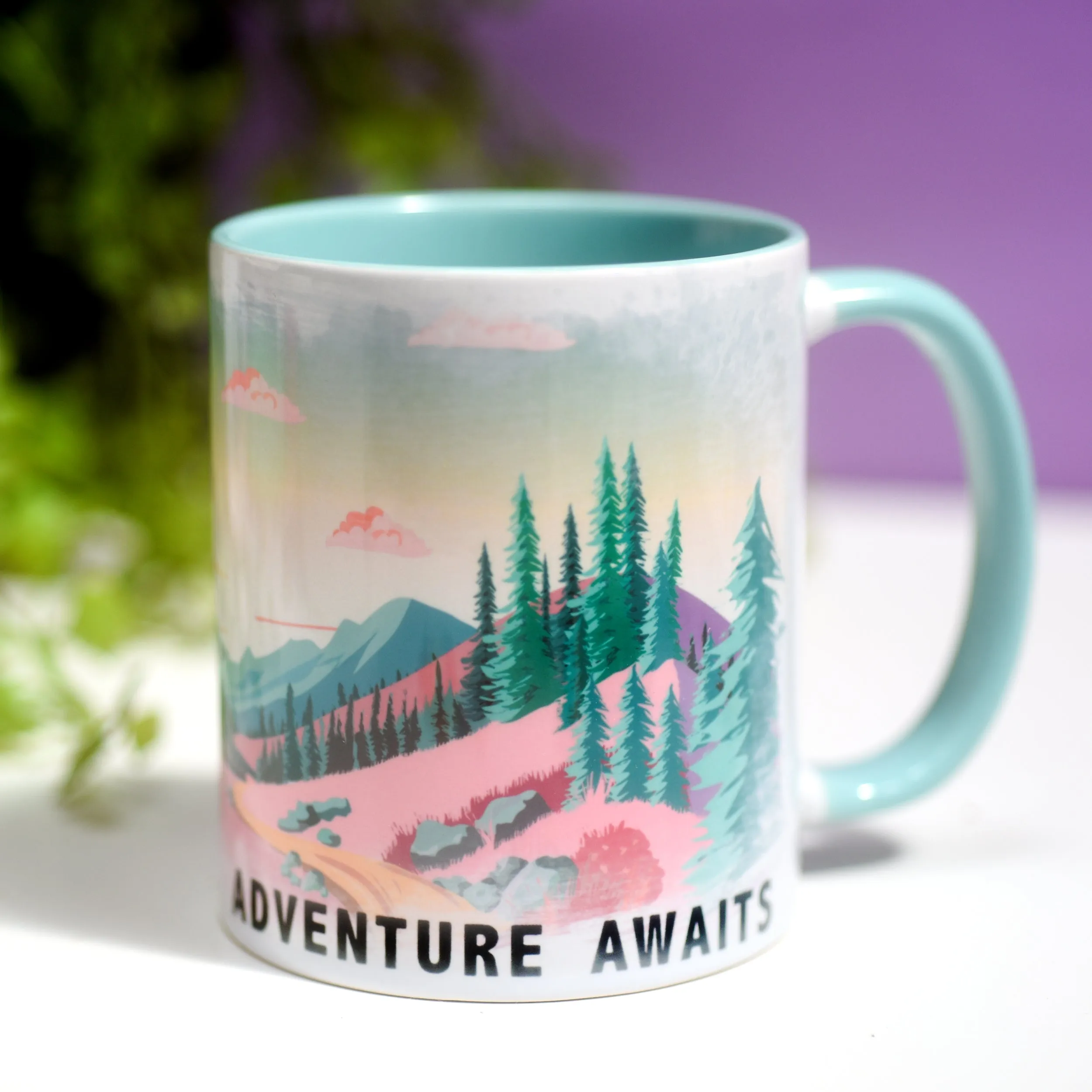 Adventure Awaits Ceramic Mug