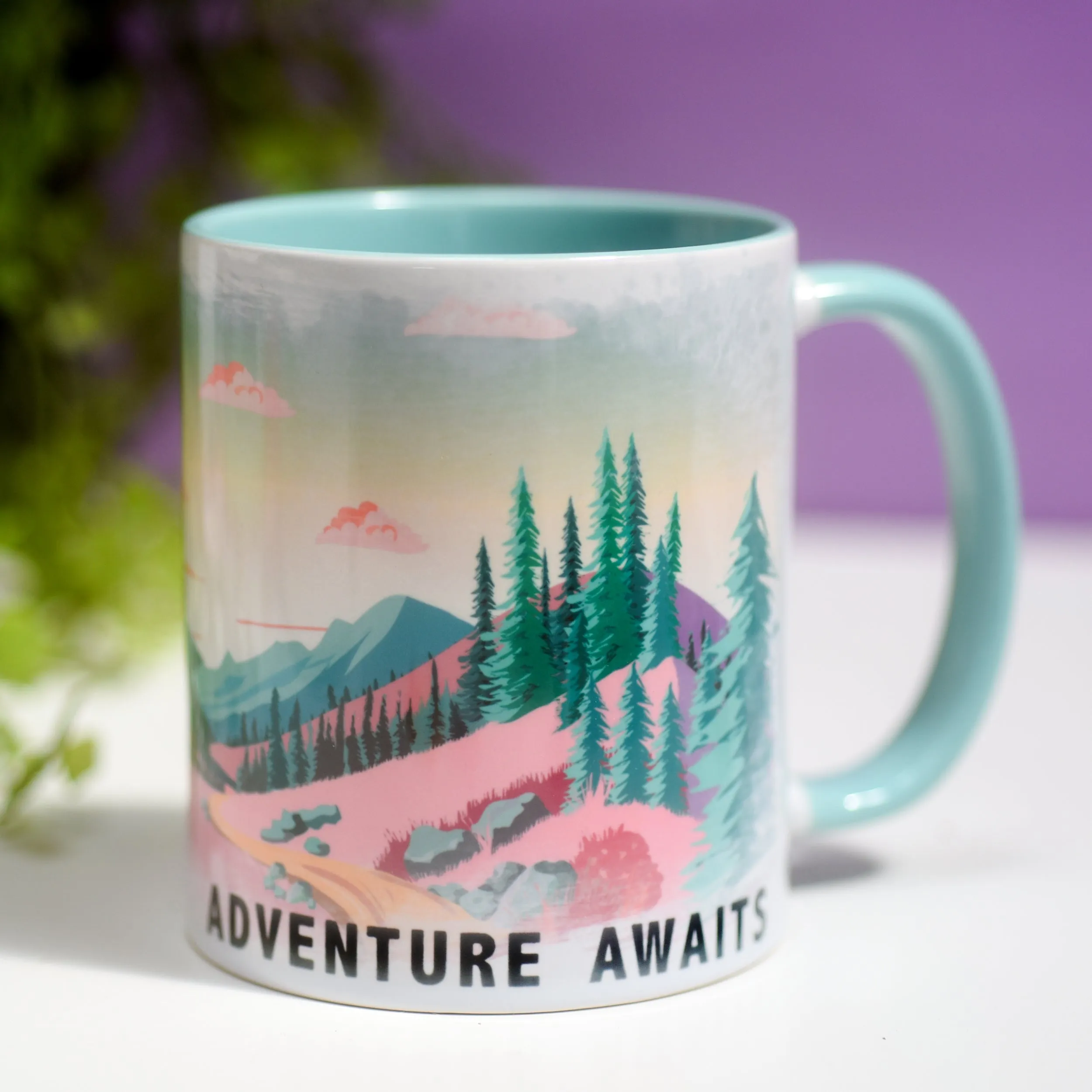 Adventure Awaits Ceramic Mug