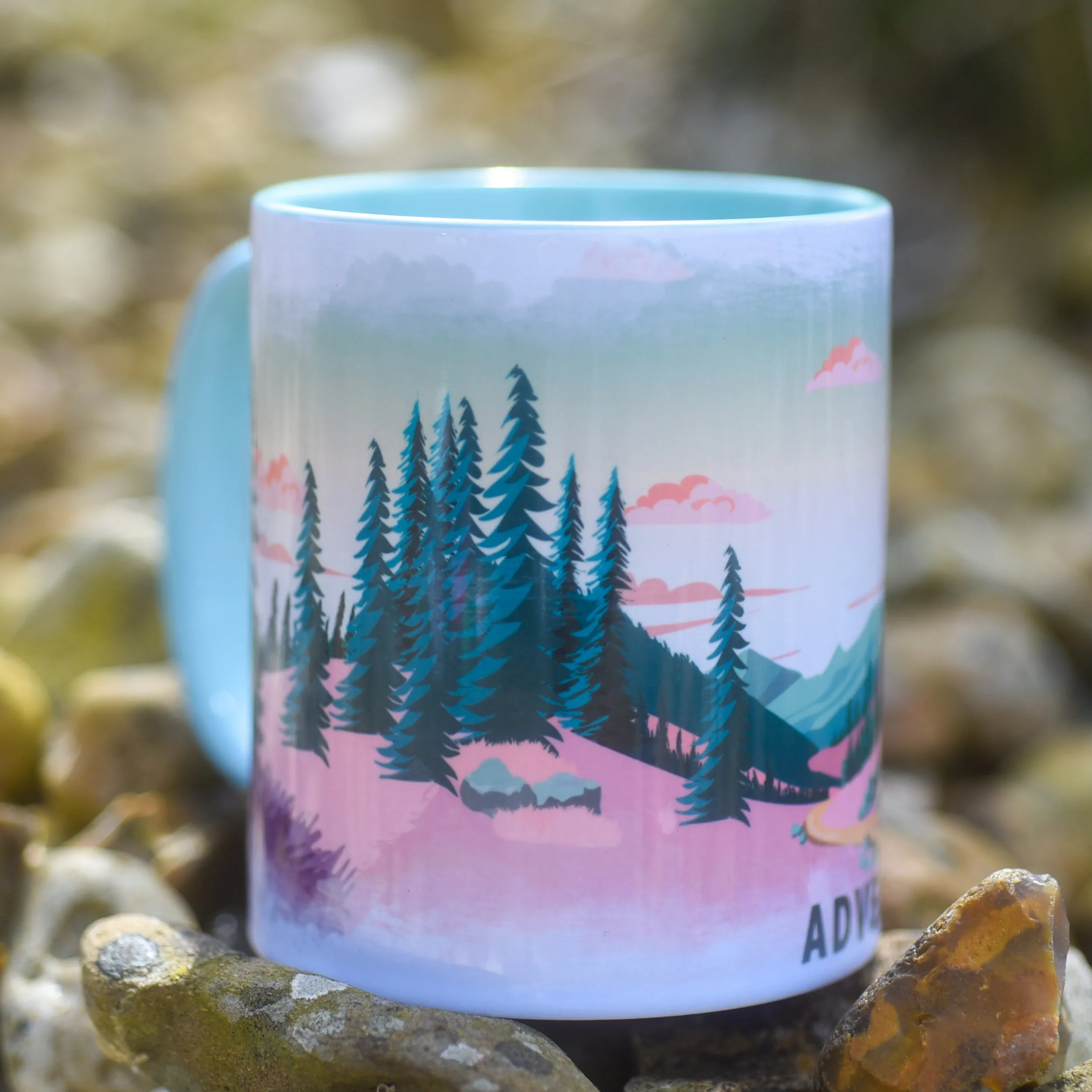 Adventure Awaits Ceramic Mug