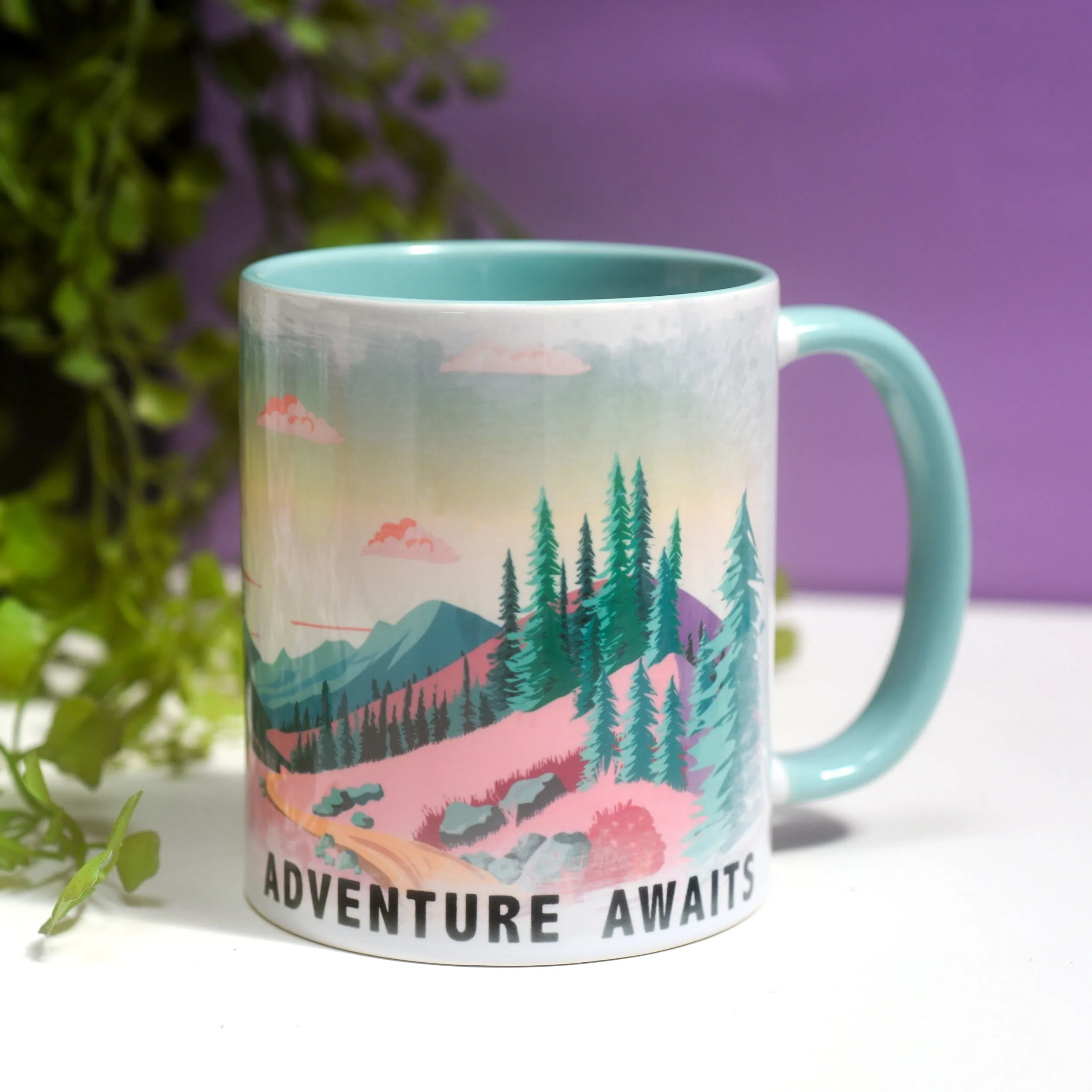 Adventure Awaits Ceramic Mug