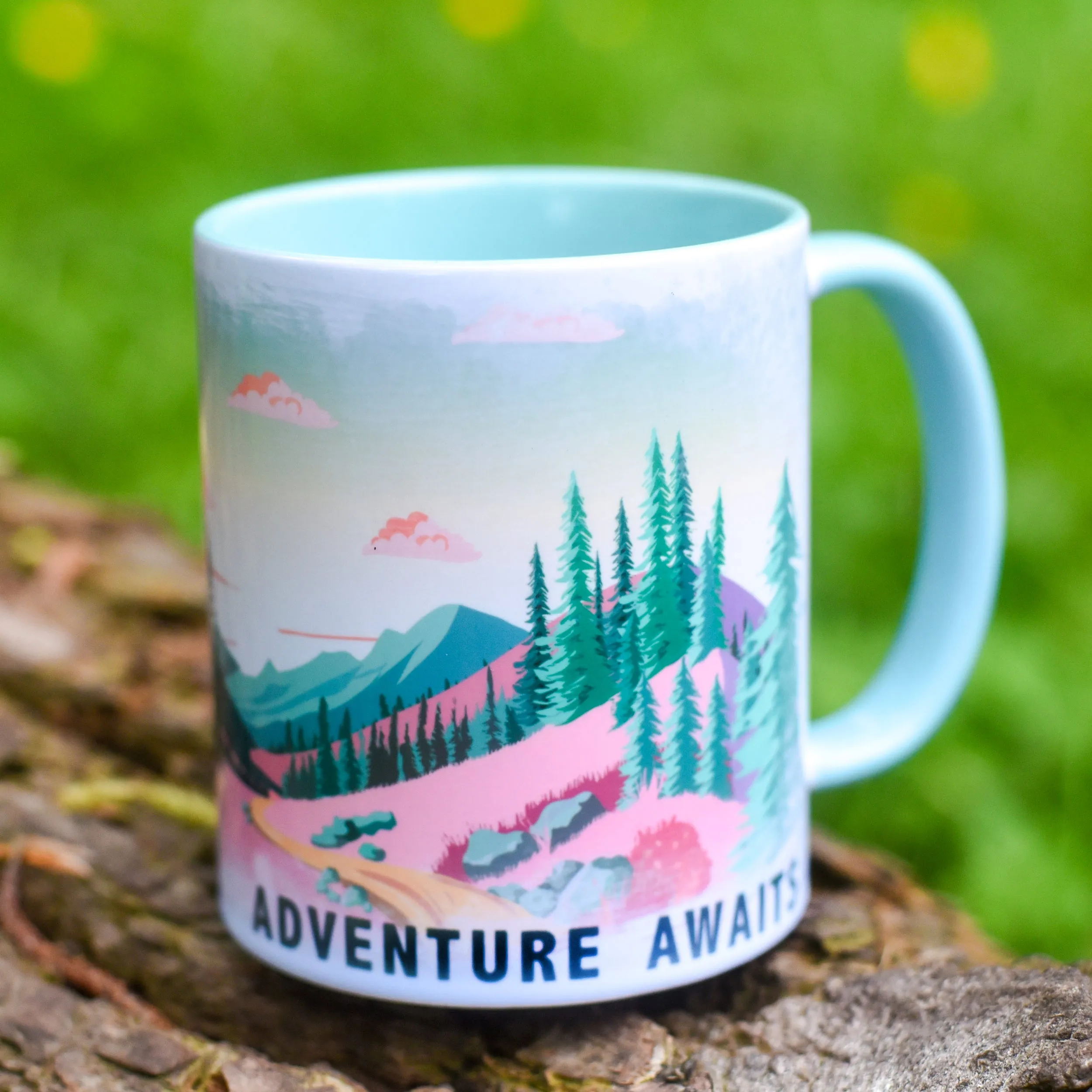 Adventure Awaits Ceramic Mug