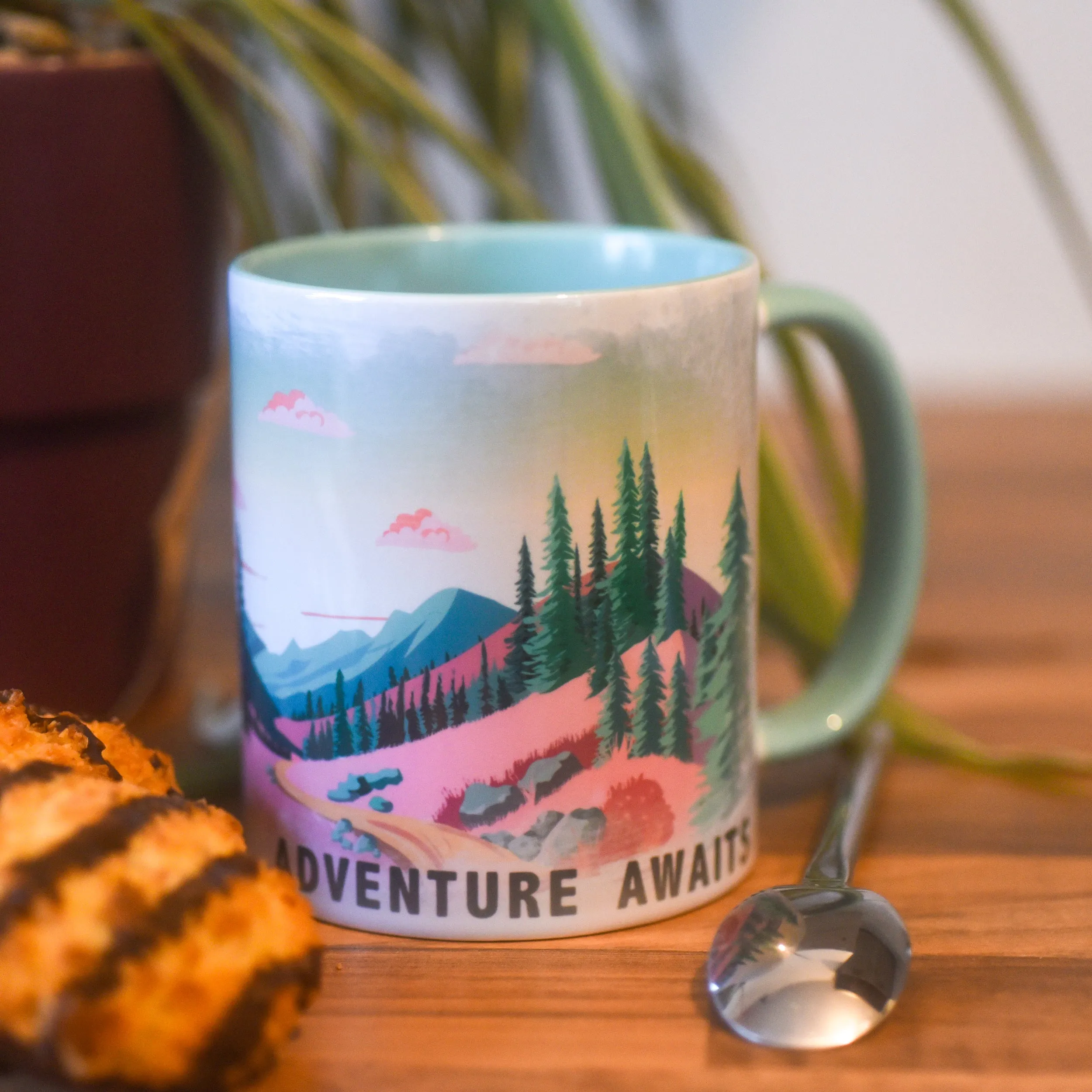 Adventure Awaits Ceramic Mug