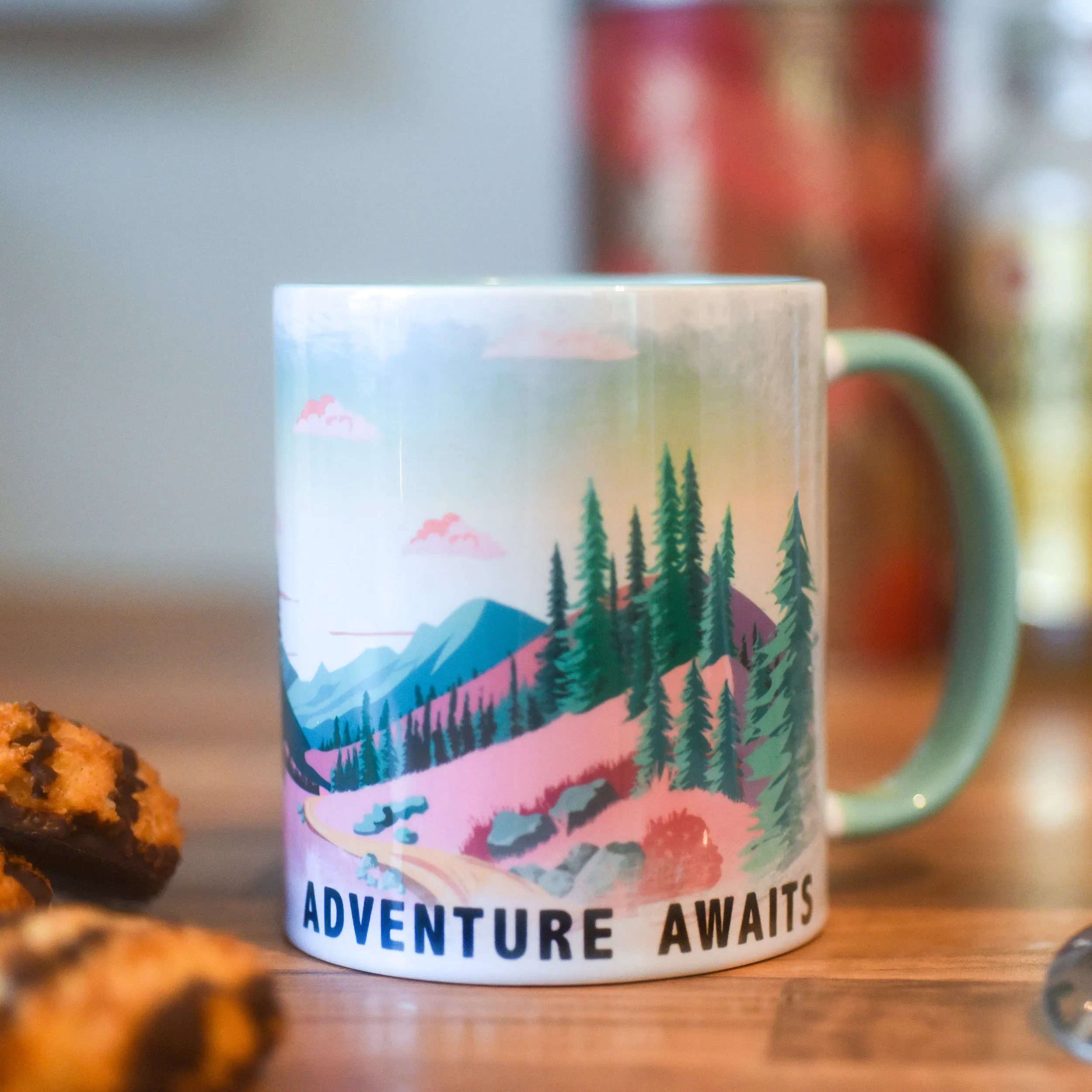 Adventure Awaits Ceramic Mug