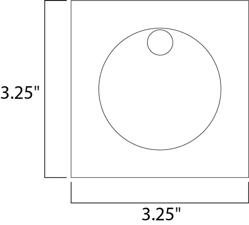 Alumilux Pathway Square Outdoor Wall Mount