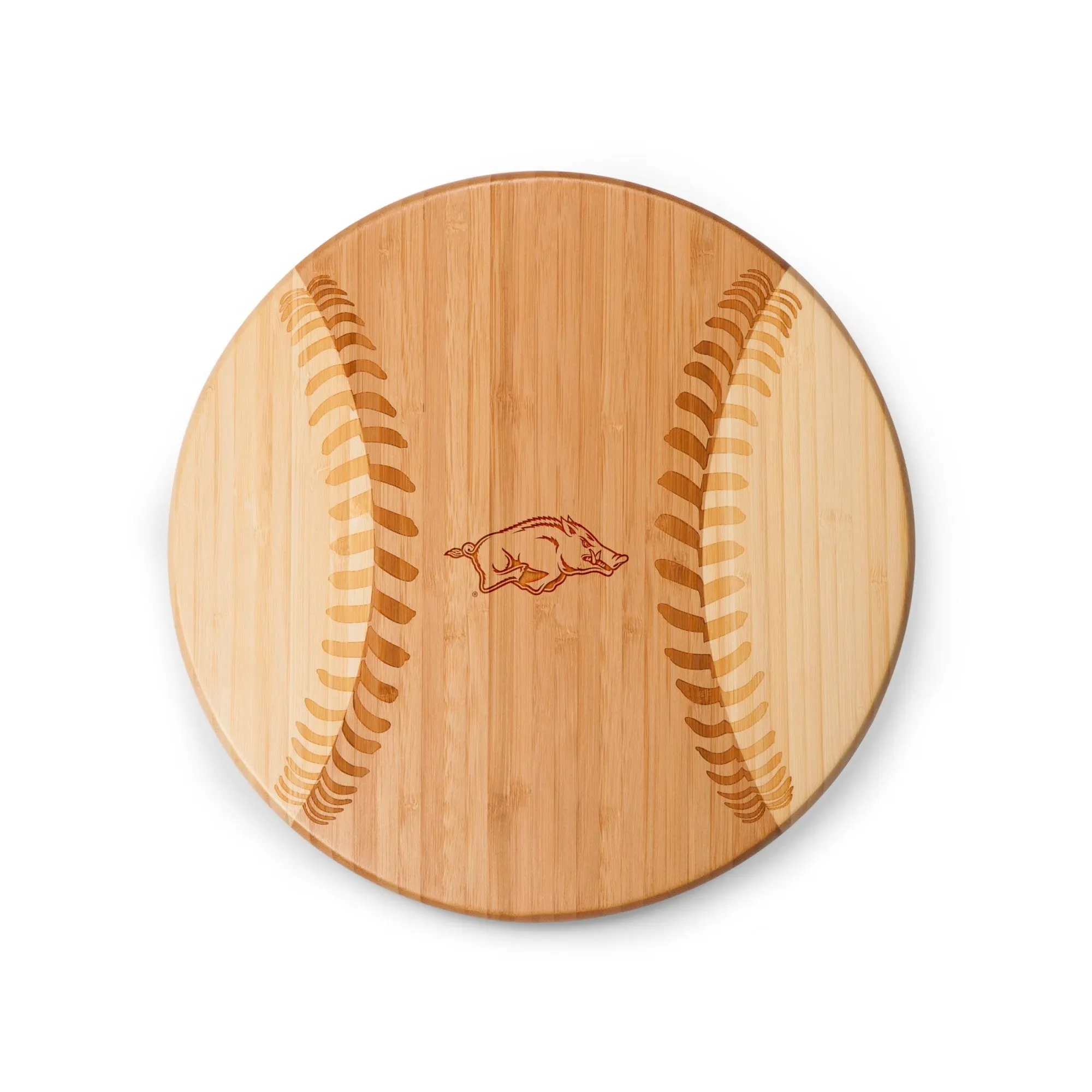 Arkansas Razorbacks - Home Run! Baseball Cutting Board & Serving Tray