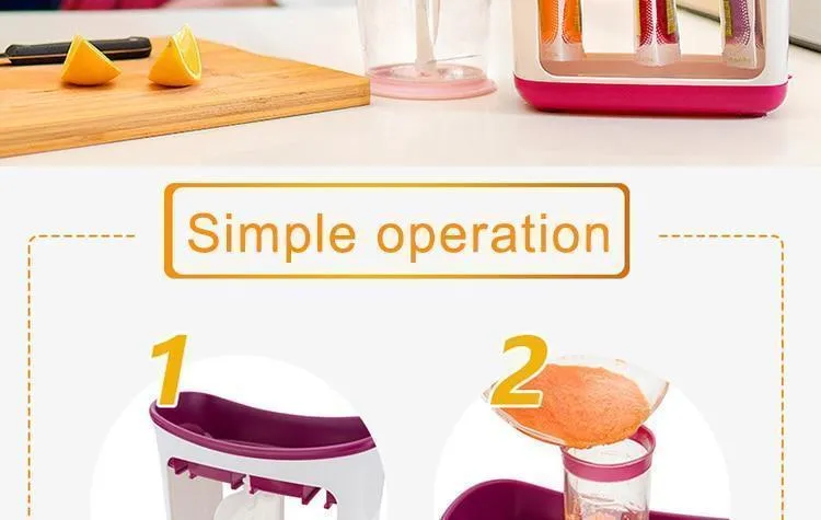 Baby Food Supplement Dispenser