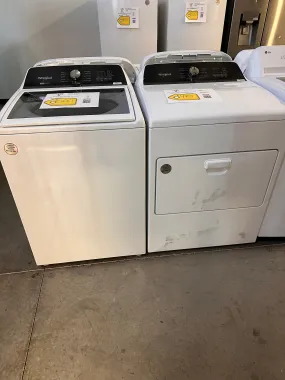 BEAUTIFUL BRAND NEW WHIRLPOOL LAUNDRY SET WAS13553 DRY12757