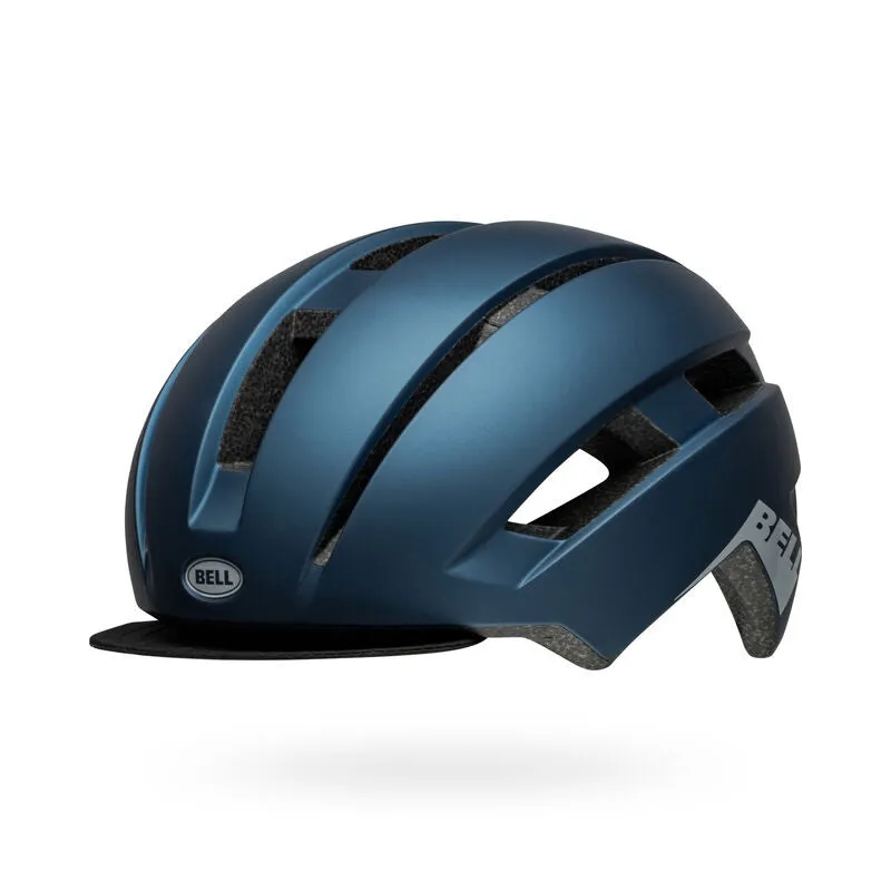 Bell Bike Daily LED MIPS Bicycle Helmets Matte Blue/Gray Universal Medium/Large