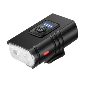 BK02 Bike Light USB Rechargeable T6 LED Bicycle Lights 6 Modes MTB Flashlight Bicycle Headlight for Cycling Bicycle Front Lamp