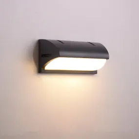 Black Artika Outdoor Wall Lamp