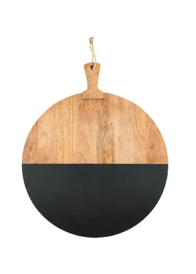 Black Round Large Board