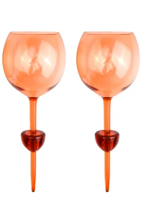 Bodie Riviera Picnic Glasses, Orange