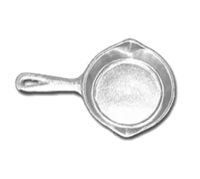 Bon Chef 5042PLATINUMGRA Fry Pan