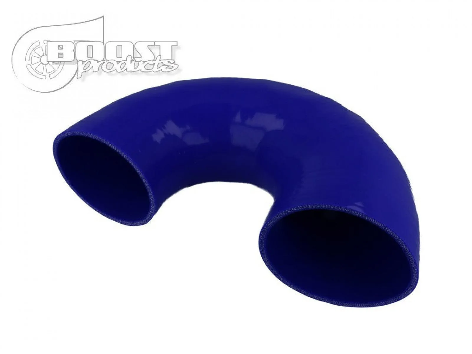 BOOST Products Silicone Elbow 180 Degrees, 16mm (5/8") ID, Blue