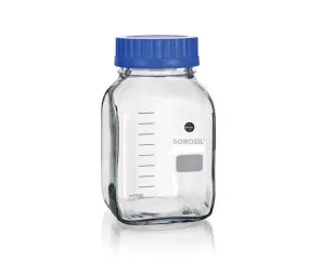 Borosil® Wide Mouth Bottles - Round - 2L - CS/10