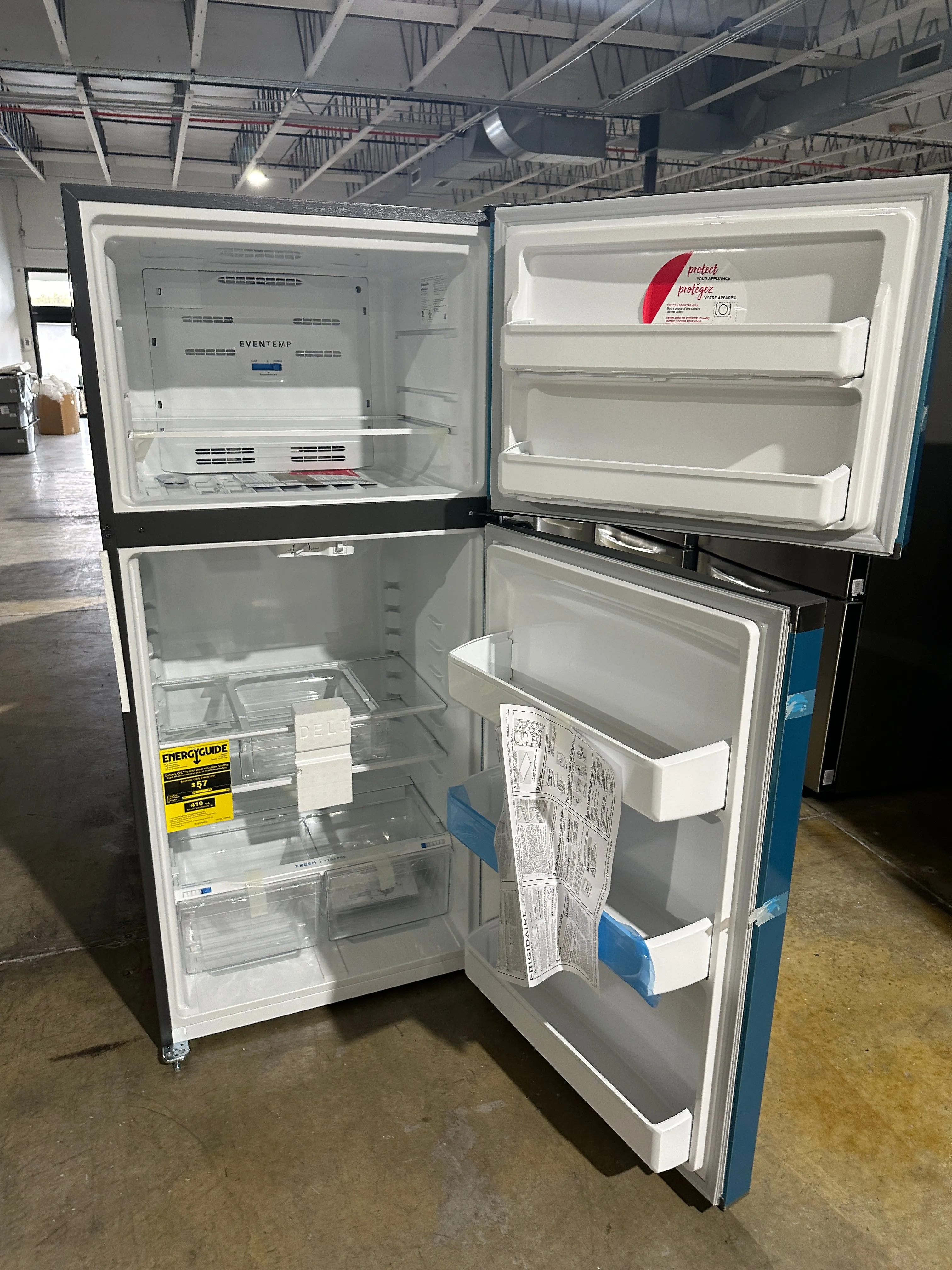 Brand New Frigidaire - 18.3 Cu. Ft. Top-Freezer Refrigerator - MODEL: FFTR1835VS REF13714S