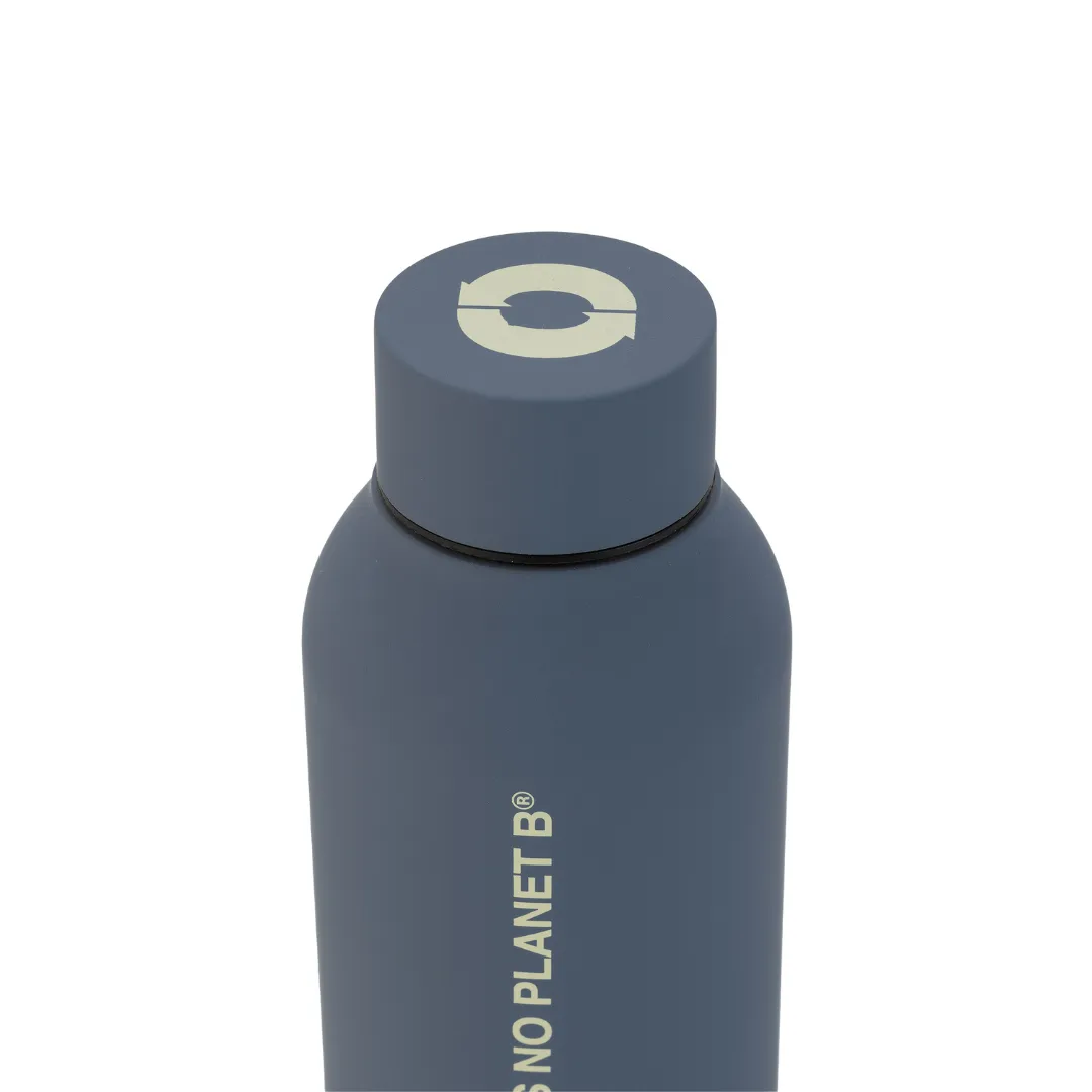 Bronson Stainless Steel Bottle - Blue Indigo