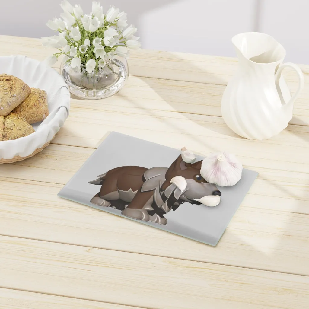 Brown Dog Cutting Board