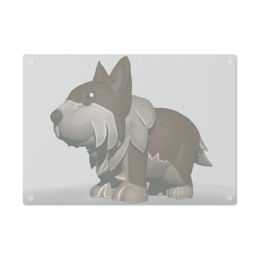 Brown Dog Cutting Board