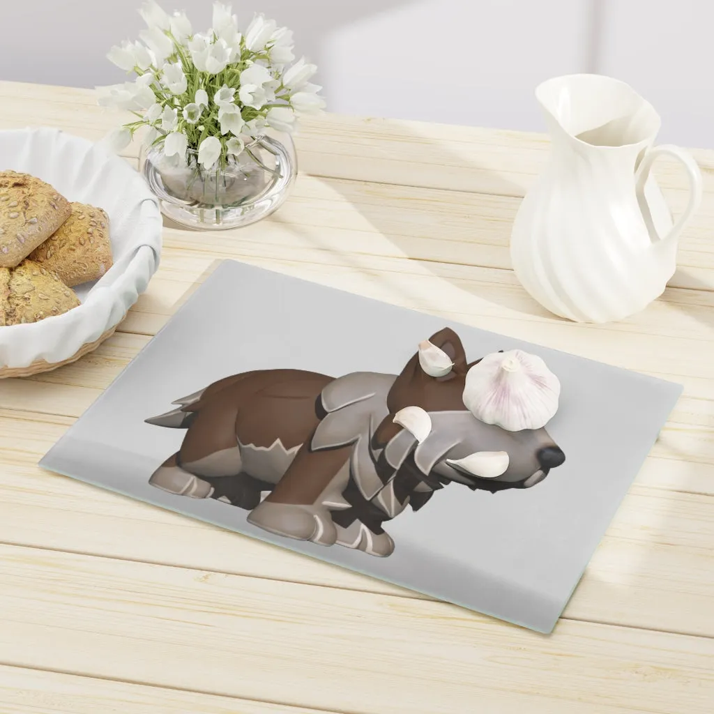 Brown Dog Cutting Board