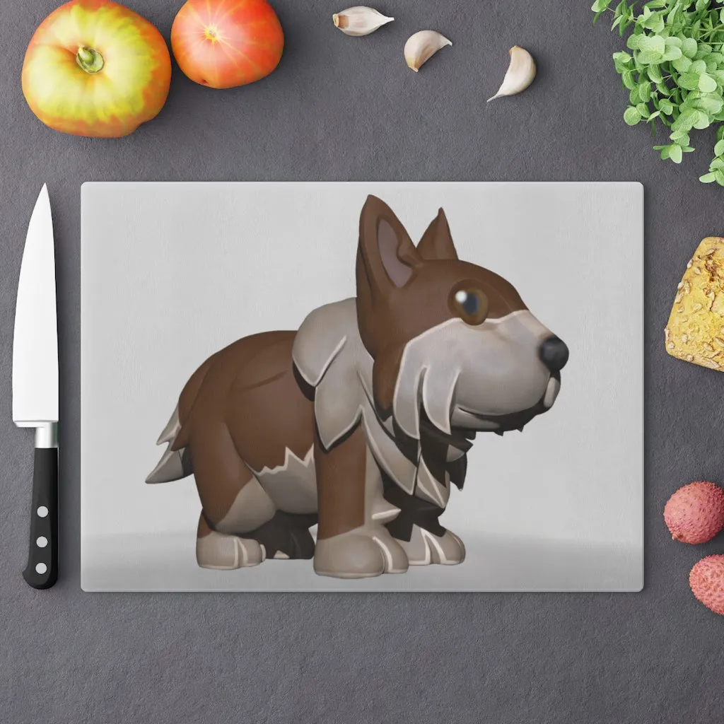 Brown Dog Cutting Board