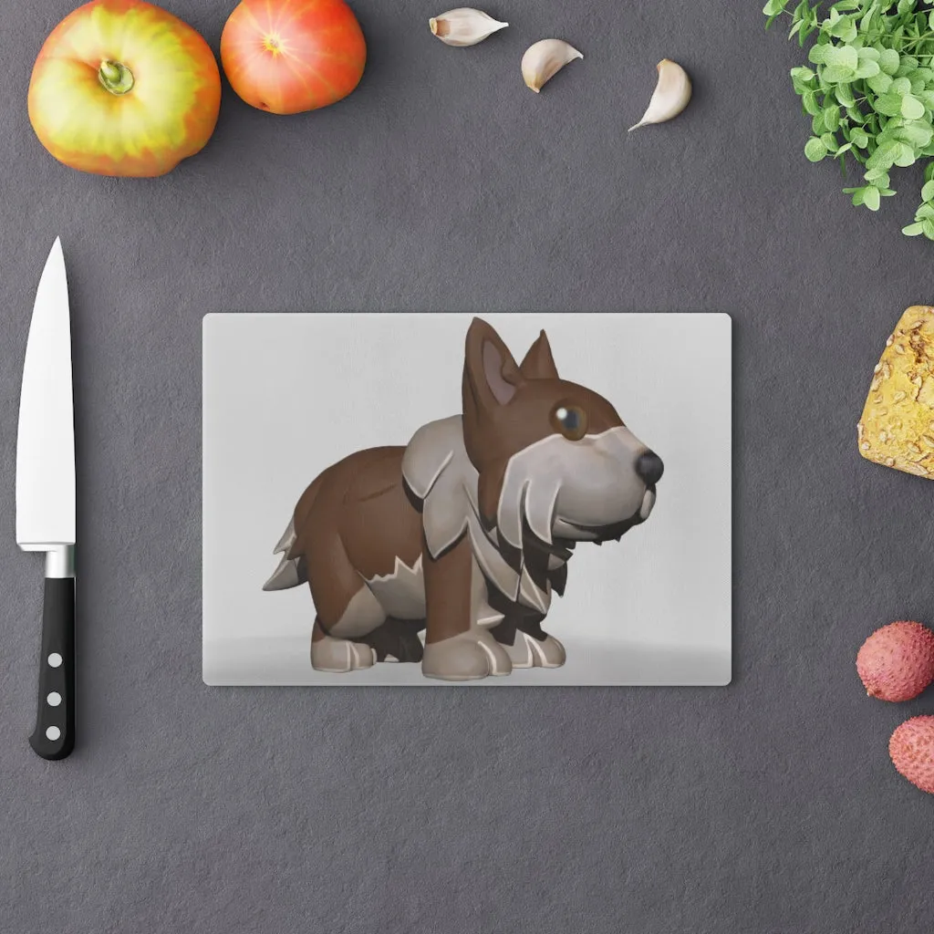 Brown Dog Cutting Board