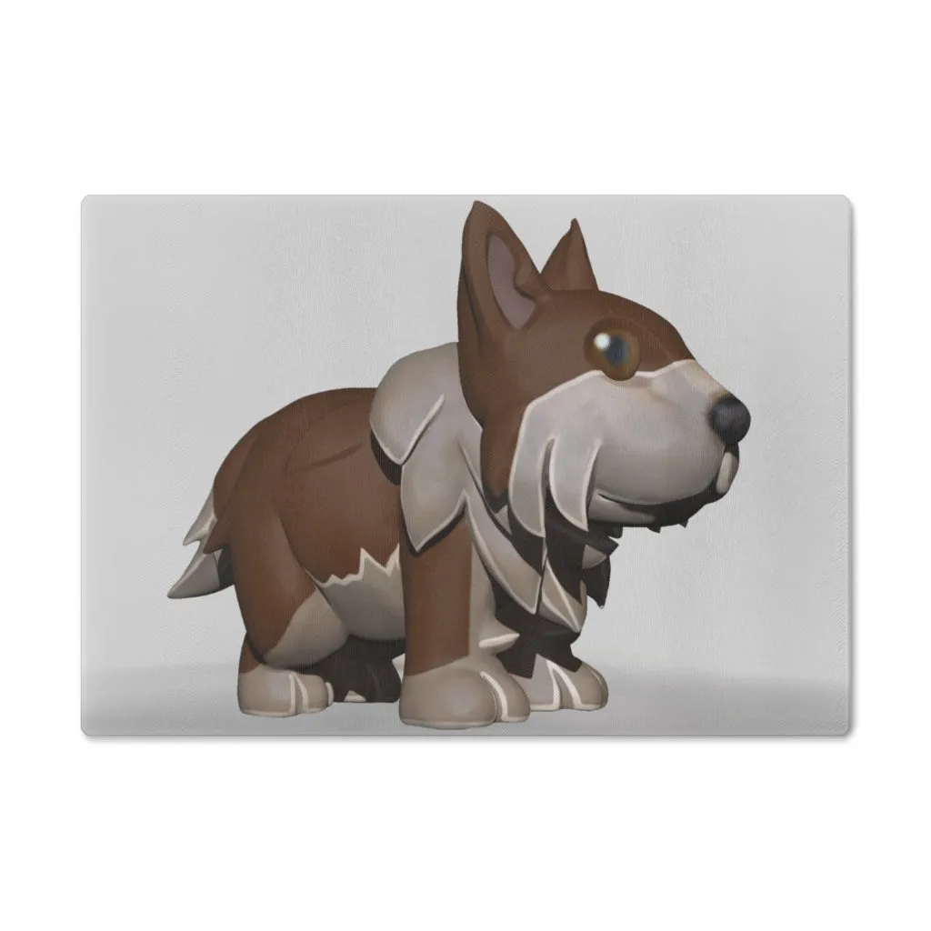 Brown Dog Cutting Board