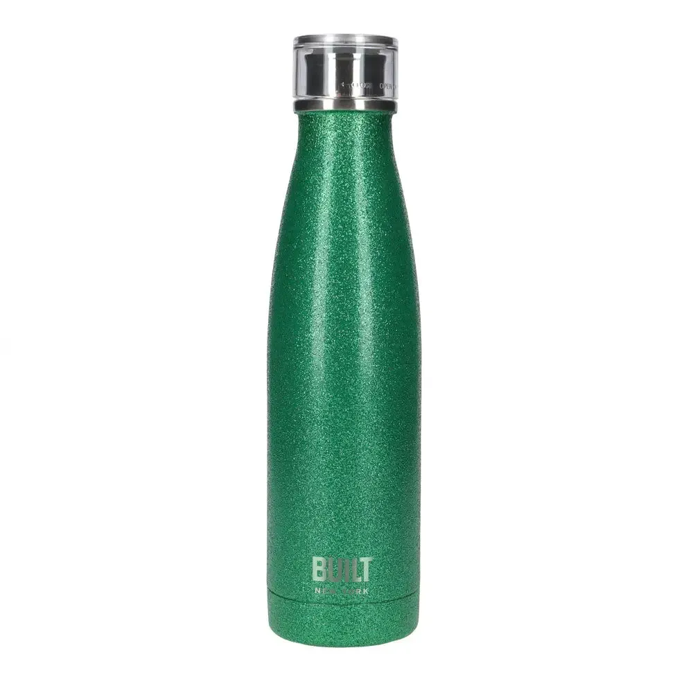 Built Double Walled Perfect Seal Water Bottle Storm 500ml - Grey / Pink / Green / Black / Blue