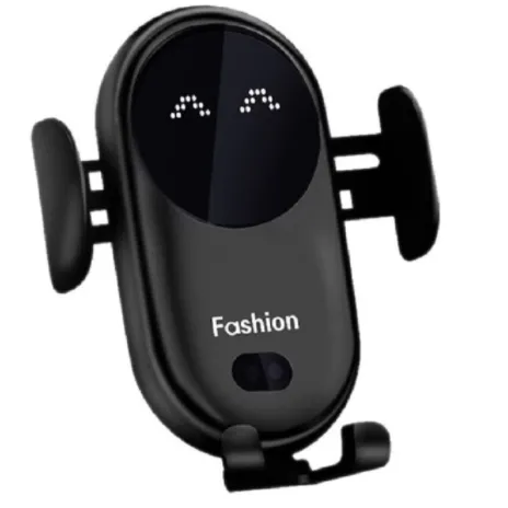 Car Phone Holder Wireless Charger Smart Infrared Sensing Mobile Phone Stand Fast Charge Creative Automatic Telescopic Bracket