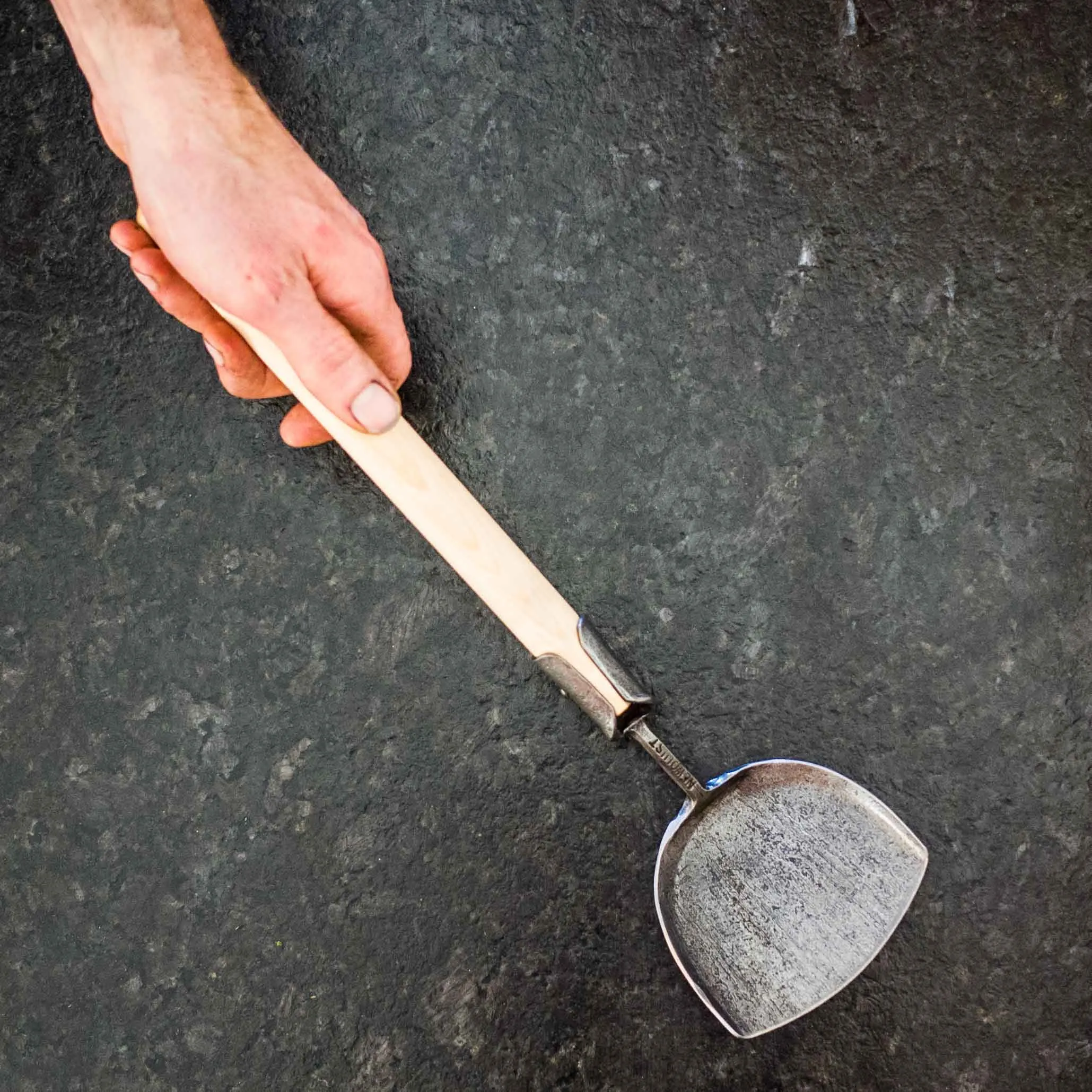 Carbon Steel Wok Spatula & Ladle Set