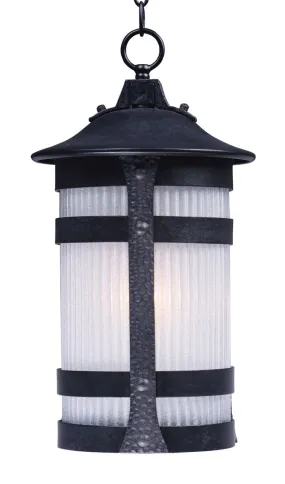 Casa Grande 18.5" Single Light Outdoor Pendant Light in Anthracite