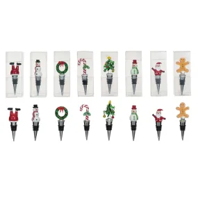 Christmas Hand-Painted Wine Stoppers