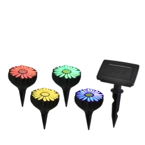 CLICK Daisy Solar Multi Colour  LED Light - 4 Pack