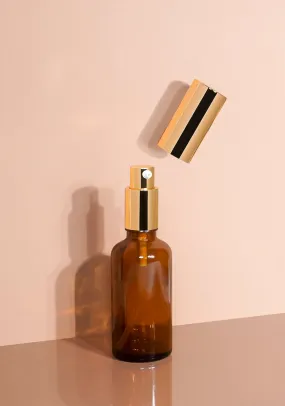 Cole Glass Bottle | Amber | Pump Cap