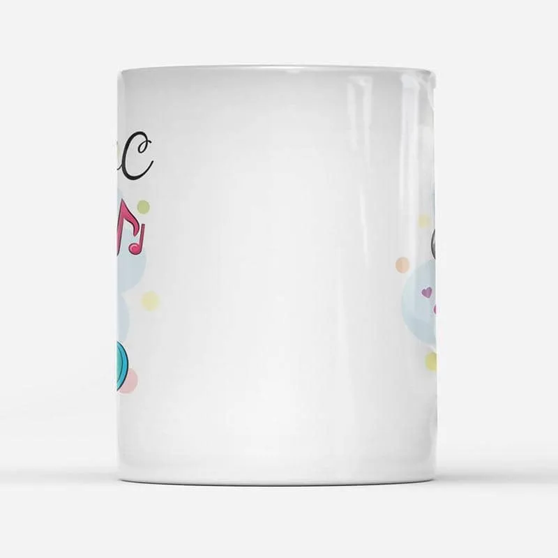 Color Changing Music Lovin' Unicorn Mug