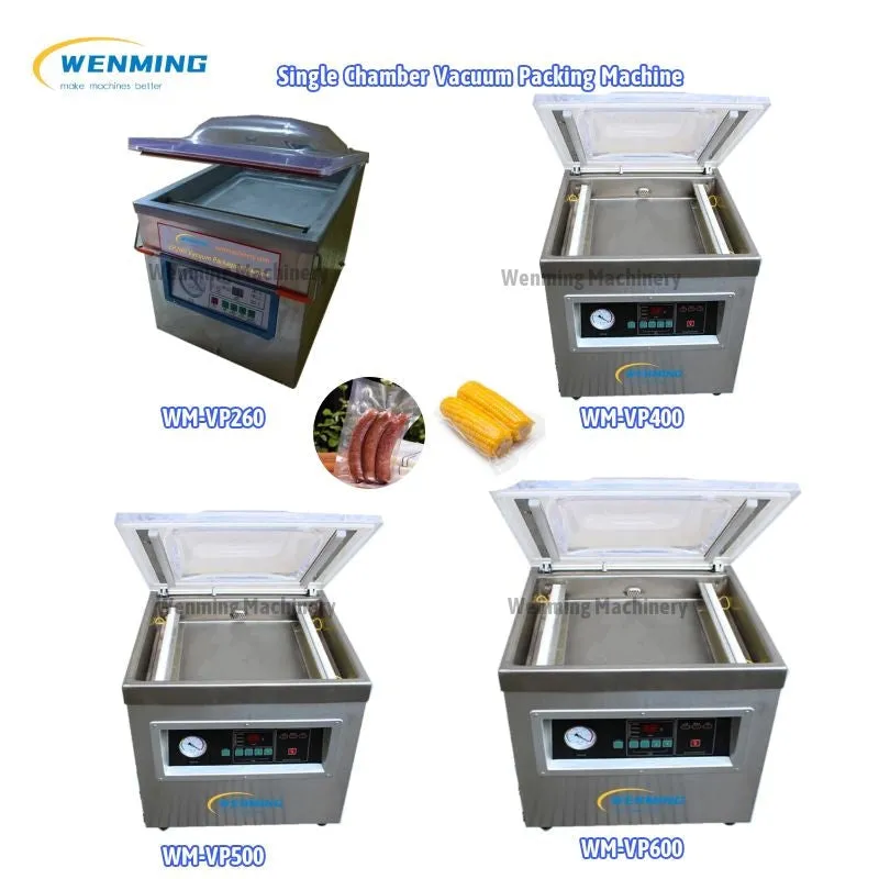 Commercial Meat Vacuum Sealer Machine for Sausage, Meat, Snack foods